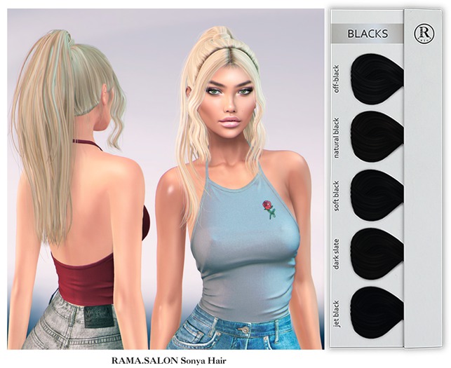 RAMA.SALON - Sonya Hair 'BLACKS'