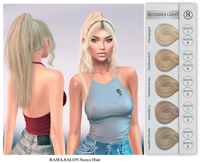 RAMA.SALON - Sonya Hair 'BLONDES LIGHT'