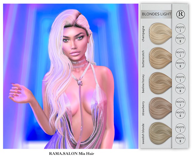 RAMA.SALON - Mia Hair 'BLONDES LIGHT'