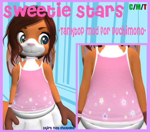 Sweetie Stars - Tanktop Mod -Puchimono