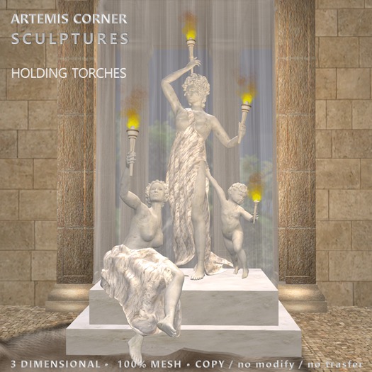 *AC* Holding torches 
