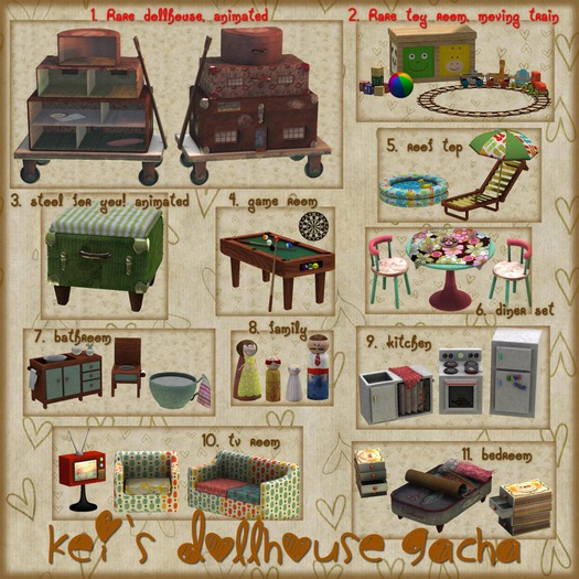 1. Kei's Dollhouse RARE