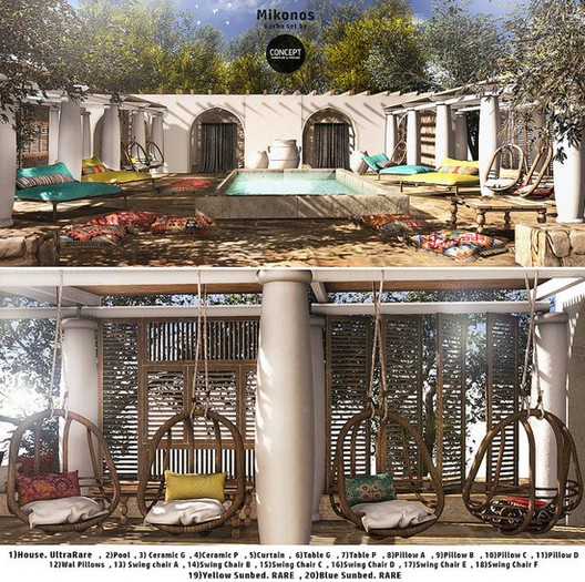 Concept} *14. Mikonos. Swing Chair B