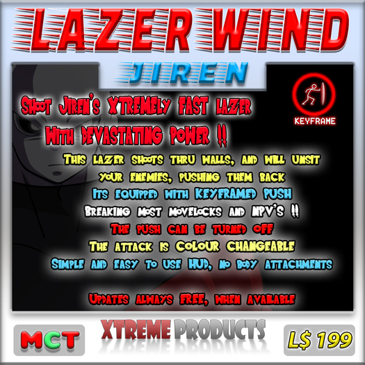 Jiren's Wind Lazer BOXED v0.01