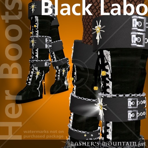 Black Labo Women's Boots - Resell