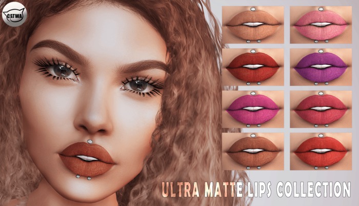 iS Ultra Matte Lips Collection - CATWA FATPACK