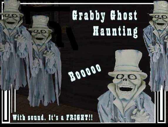 Grabby Ghost Haunting - With Sound - Booooo