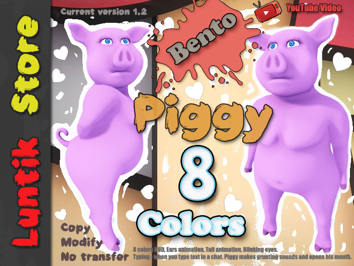 [Luntik] Piggy Bento Avatar