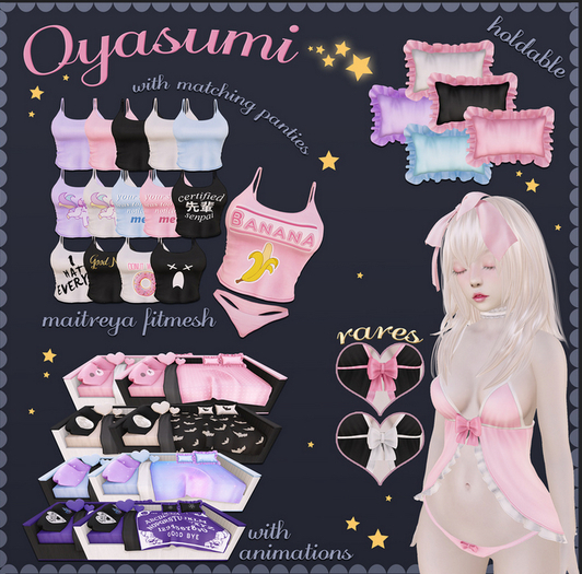 ALTAIR* sleepy pajama .white. maitreya