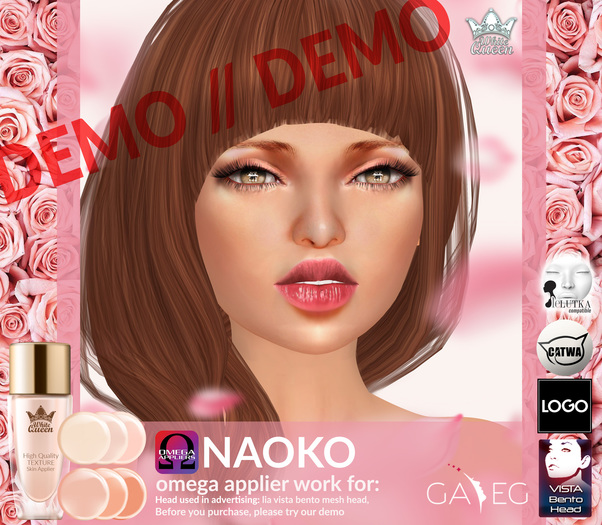 WHITE QUEEN - DEMO NAOKO SKIN - OMEGA APPLIER