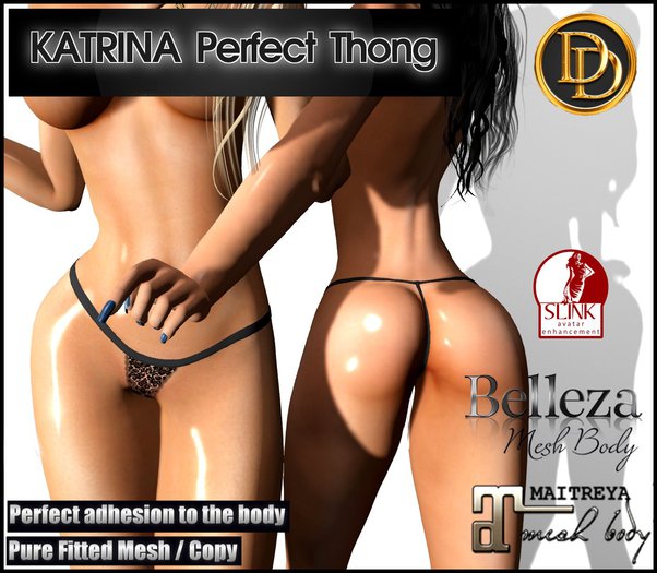 ☾ⅅⅅ☽ KATRINA Perfect Thong / BELLEZA / MAITREYA / SLINK