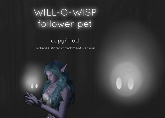 EMF - Will-O-Wisp Follower (white)