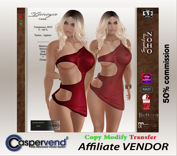! Affiliate Vendor [NOHO] - Lemeya red