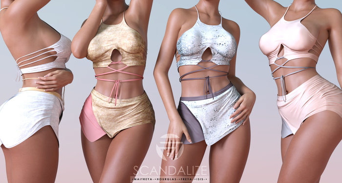 Scandalize. Raven. FATPACK