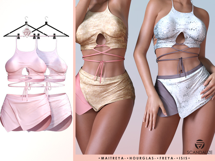 Scandalize. Raven. PinkPale