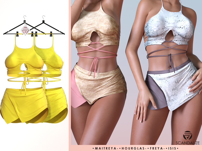 Scandalize. Raven. Yellow