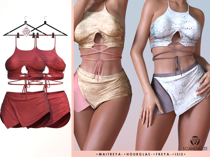 Scandalize. Raven. Red