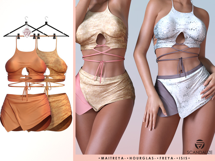 Scandalize. Raven. Orange