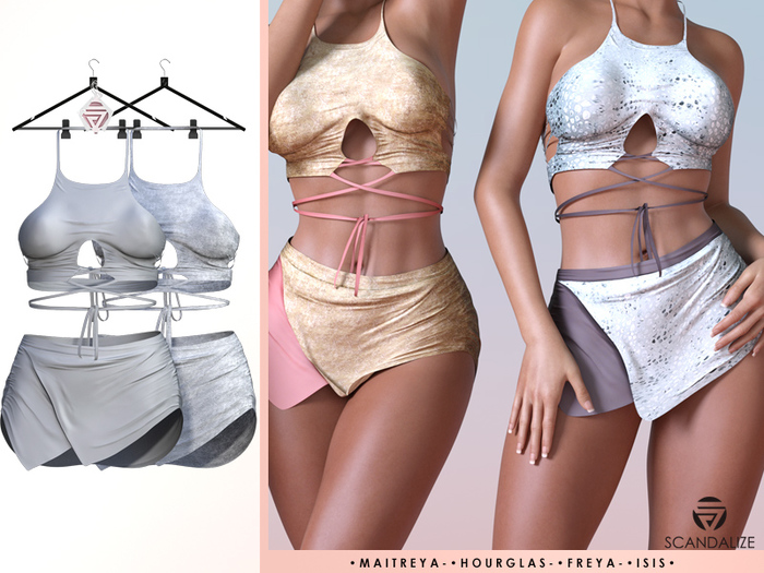 Scandalize. Raven. Grey