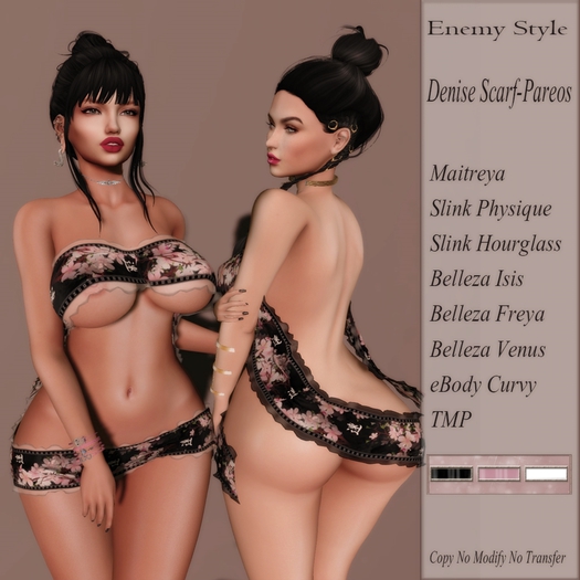 Enemy Style: Denise Scarf-Pareos