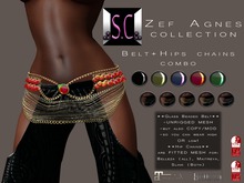 .:S.C:. Zef Agnes - Belt+Chains COMBO