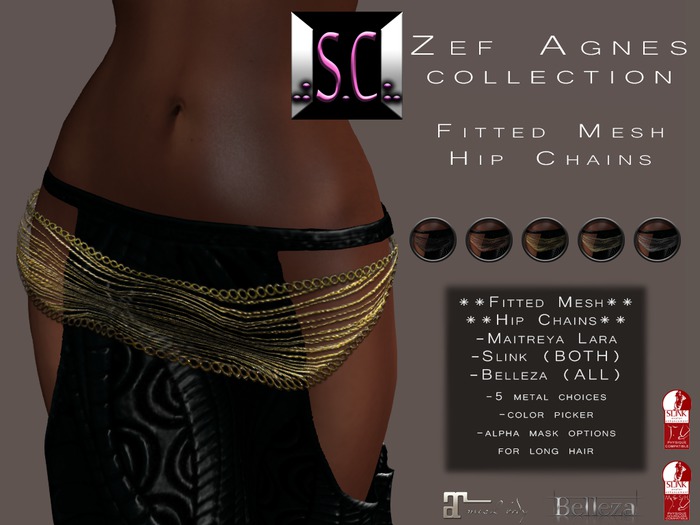 .:S.C:. Zef Agnes - Hip Chains