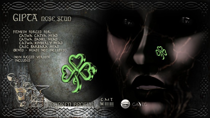 [DB] Gipta Nose Stud - green - copy [ATTACH]