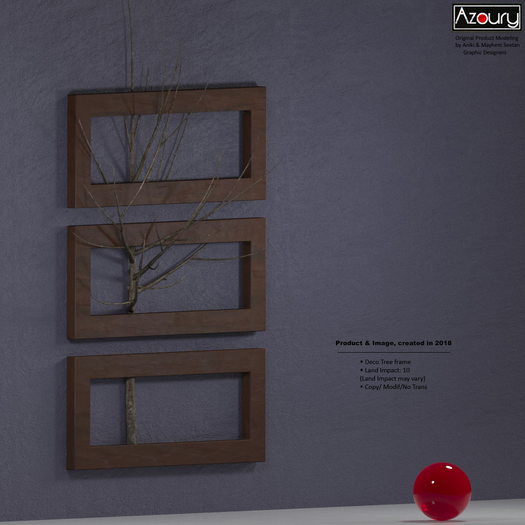 AZOURY -Tree frame