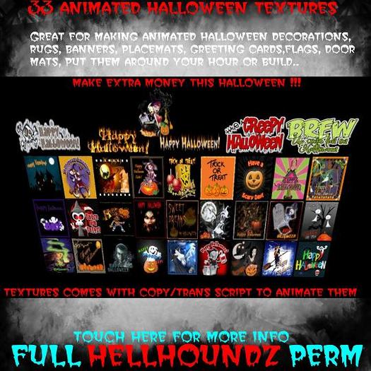! 33 Animated Halloween Texture