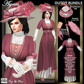 C&F Agnes Edwardian Outfit - ROSEPINK