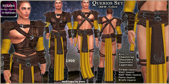 Querios Set T.E.D./BRW_ylw-BOXED