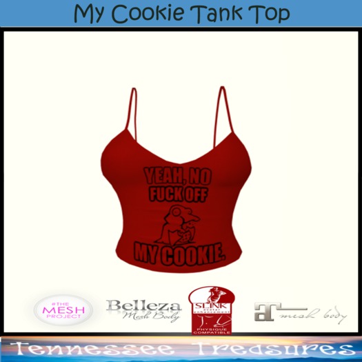 Tank Top My Cookie