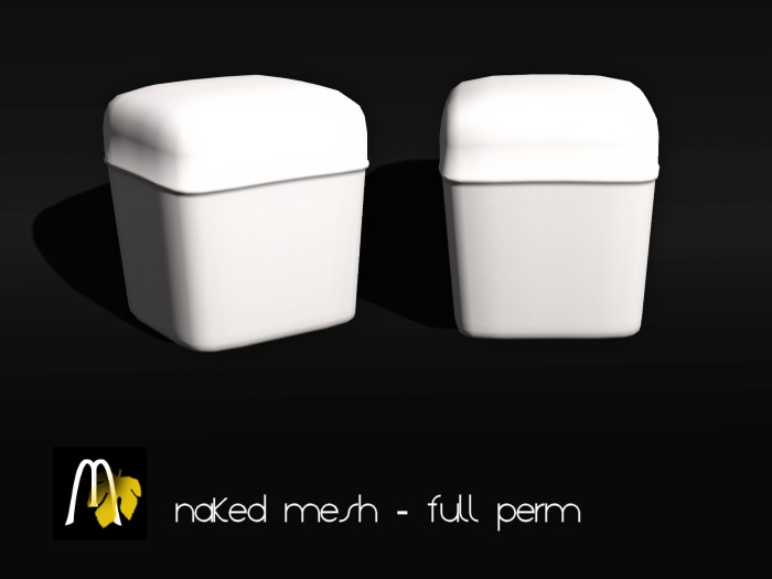 [NM] Square Deco Hassock