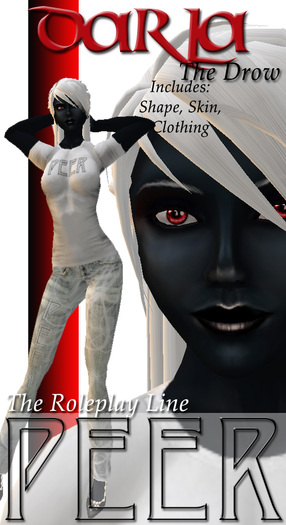 PEER Female Drow Avatar