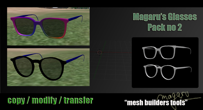 Magaru's glasses pack 2