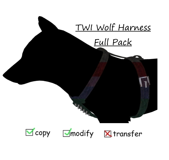 TWI wolf Harness (Full Pack)
