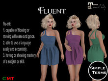 ST Fluent Dress - Maitreya - Set 1 (WEAR ME)