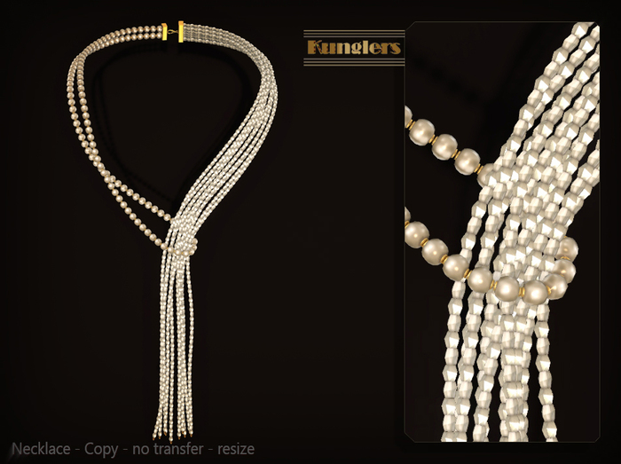 KUNGLERS - Sibilla necklace - Pearl