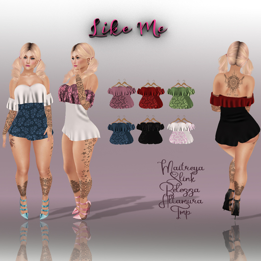 .: LikeMe :. Latin Romper Fatpack