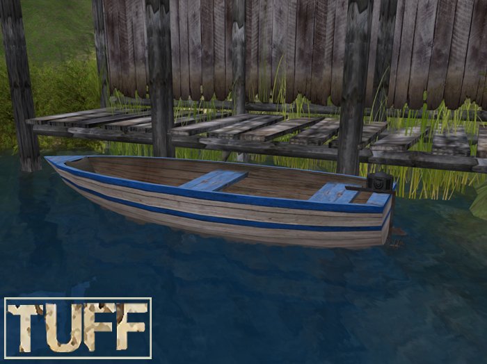 [TUFF] Blue & White Motorboat Rezzer