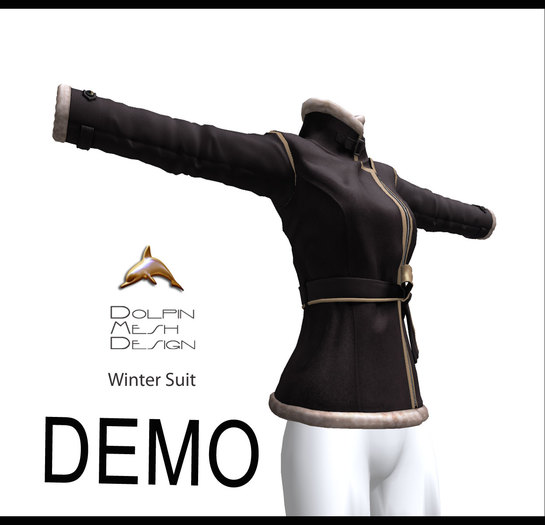 [Dolphin Design Mesh]Winter Suit Demo