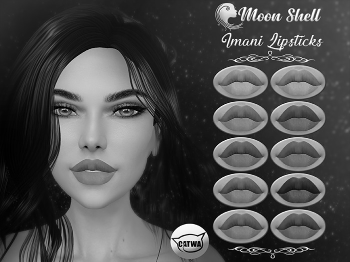 Moon Shell Imani Lipsticks DEMO Applier CATWA