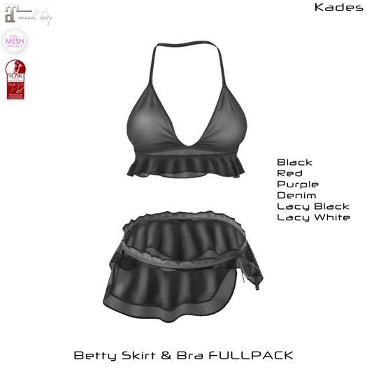 Betty Skirt & Bra FULL-PACK