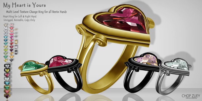 My Heart is Yours - Ring - TxChnge