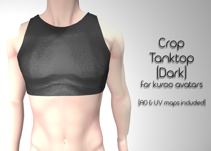 LMF Kuroo Crop Tanktop (Dark)