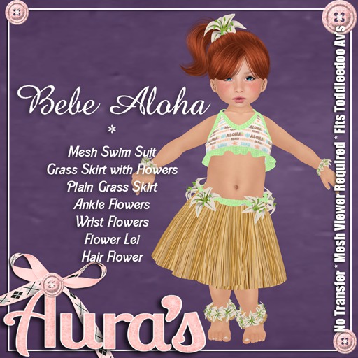 {Aura's} Bebe Aloha {Green Aloha}