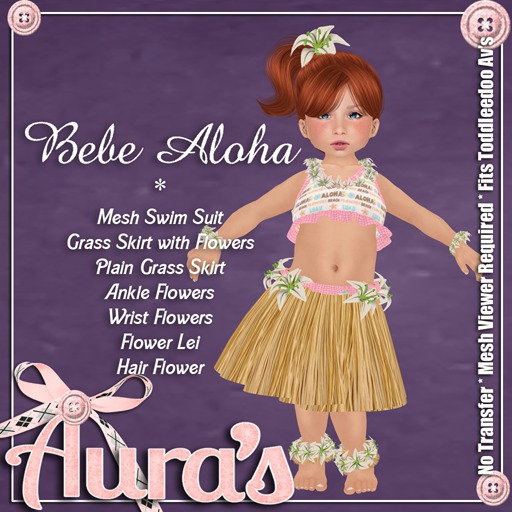 {Aura's} Bebe Aloha {Pink Aloha}