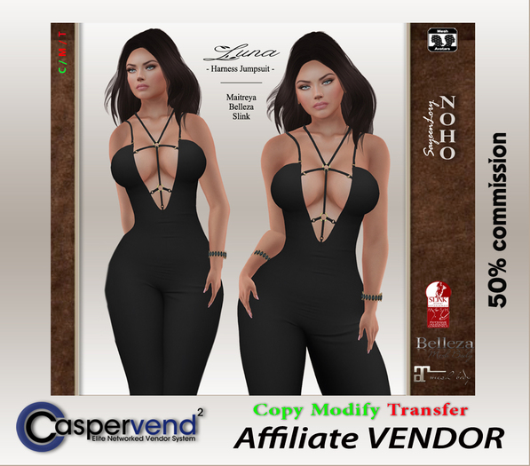 ! Affiliate Vendor [NOHO] - Luna Jumpsuit black