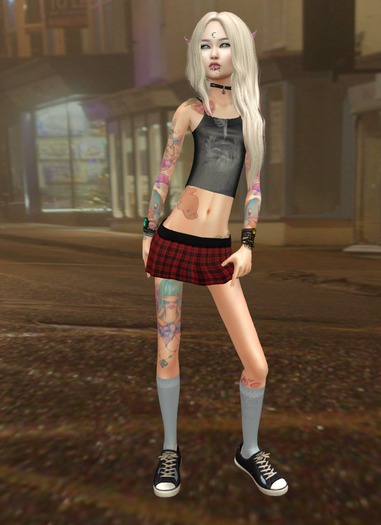 DaD -Tweenster  socks *Blue*