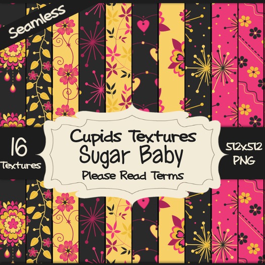 *Cupids Textures * 16 SUGAR BABY